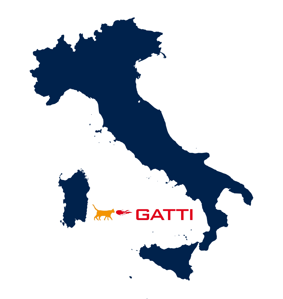 Mappa Italia Gatti Carburanti